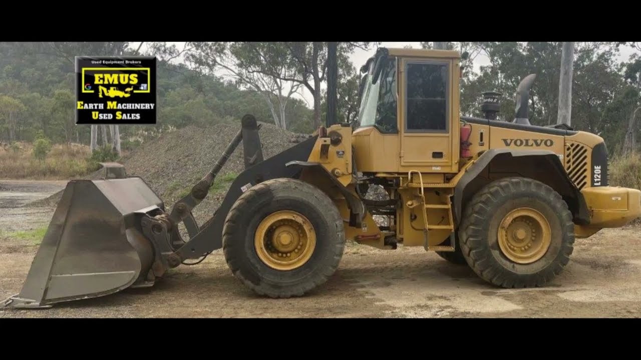 Volvo L120E Wheel Loader, E M U S MS828