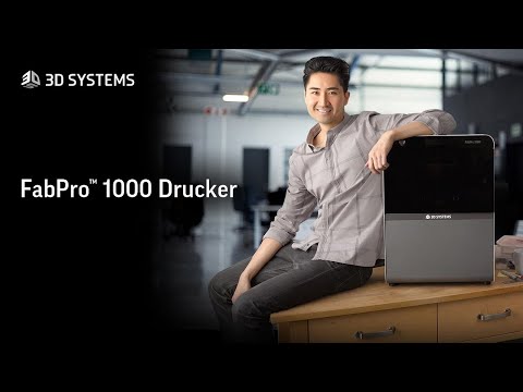 3D Systems FabPro 1000 industrieller Desktop 3D-Drucker