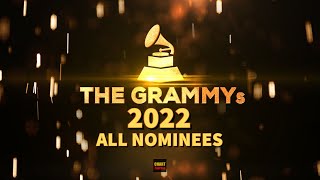 Grammy's 2022 - ALL NOMINEES | The 64th Annual Grammy Awards 2022 | April 03, 2022 | ChartExpress
