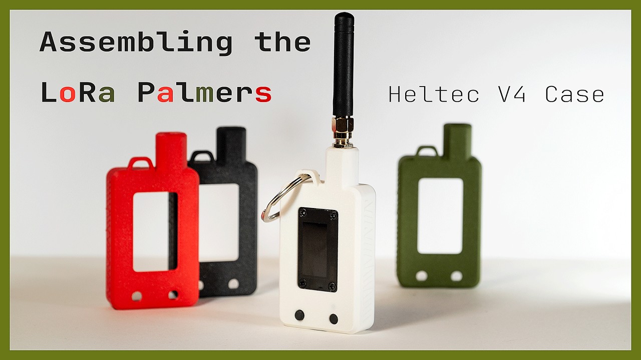 Assembling the LoRa Palmers Heltec V4 Case