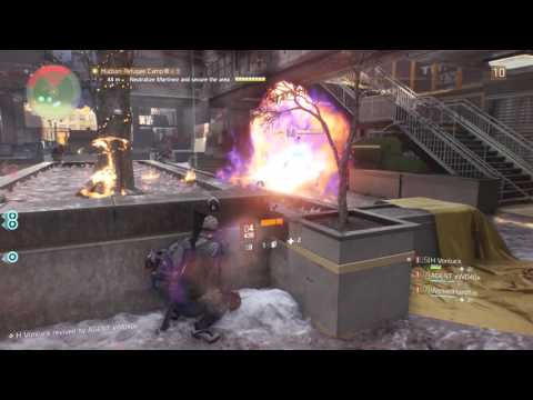 The Division - Cleaners Boss fight epic fail