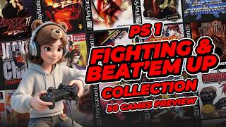 Ps1 Fighting Beatem Up Collection 50 Games Preview