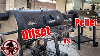 Pellet Grill Vs Offset Smoker | Is there enough smoke??
