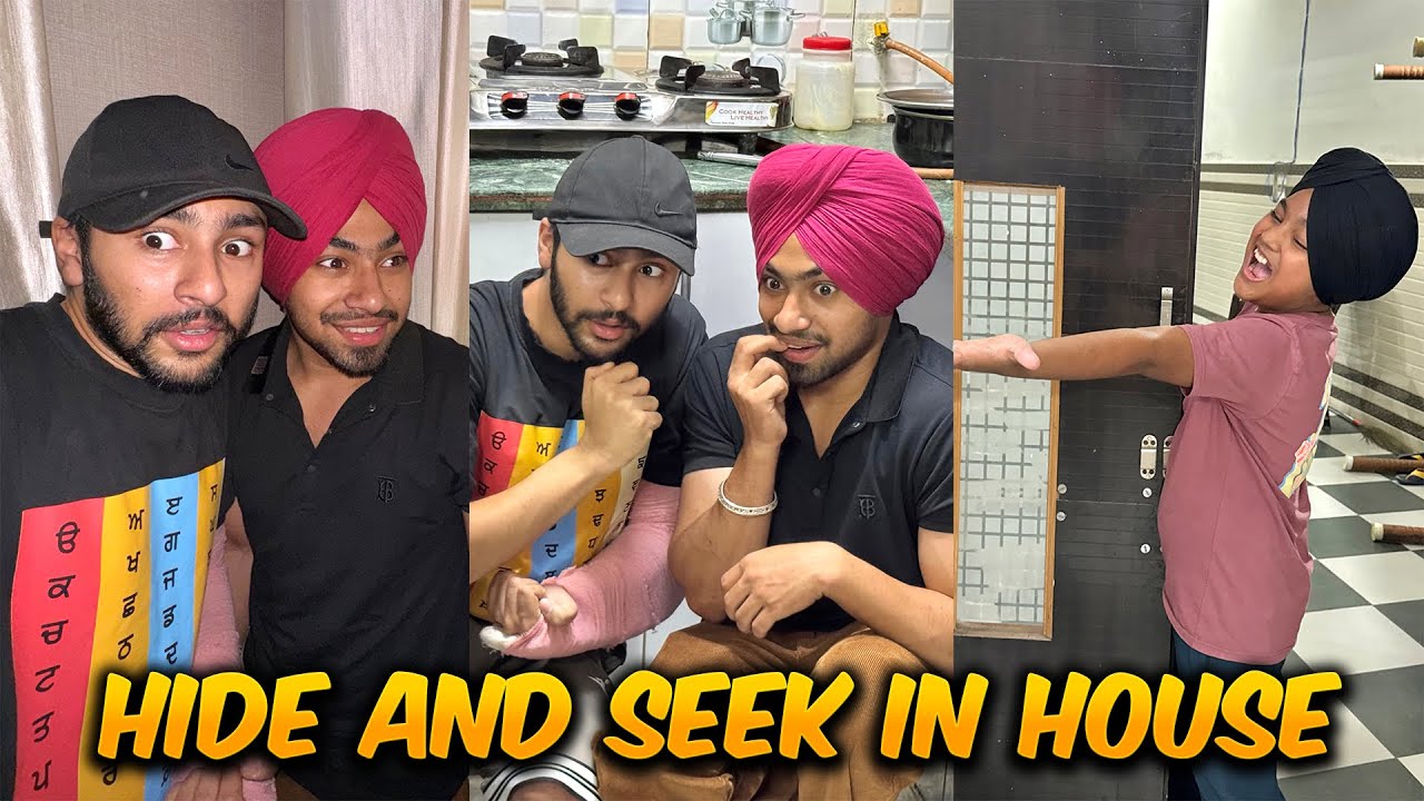 Hide And Seek In House With Family Challenge😂🔥 - Being Brand