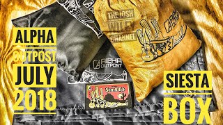 Alpha Outpost July 2018 Siesta Box