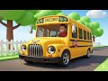 Wheels on the Bus || Classic Bus Version | 122 Seconds || Crocomix Kids TV