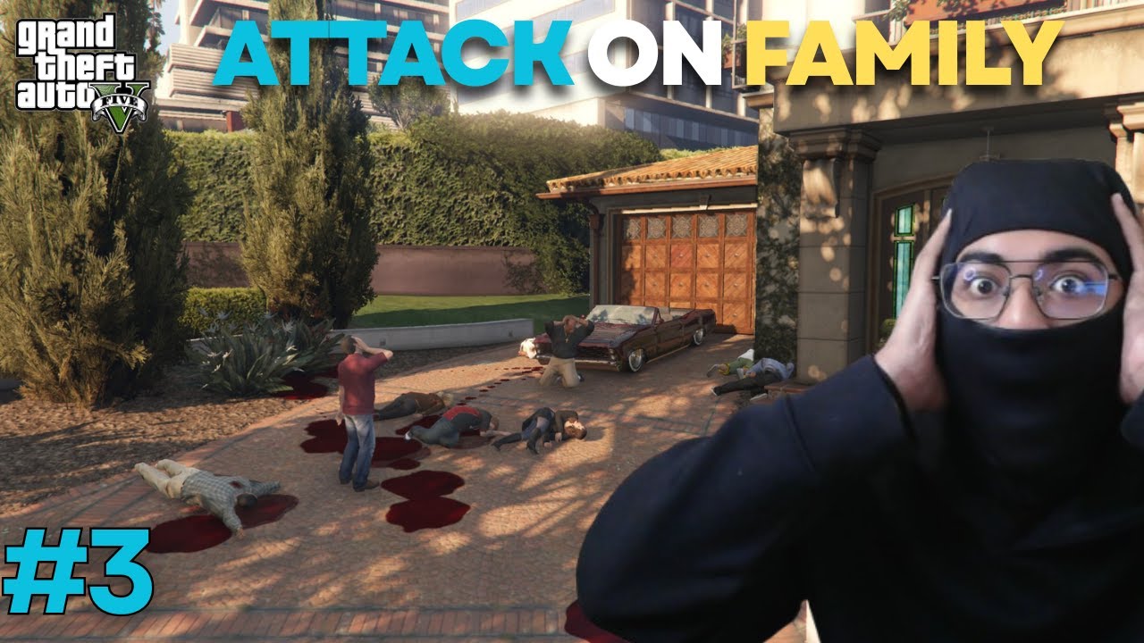 MICHAEL's FAMILY GOT ATTACKED | GTA5 GAMEPLAY #3