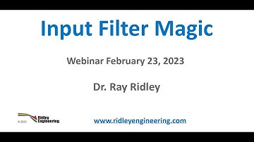 Input Filter Control Magic Ridley 2023