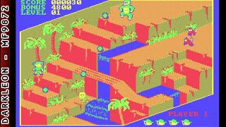 Congo Bongo © 1984 Sega - PC DOS - Gameplay screenshot 4