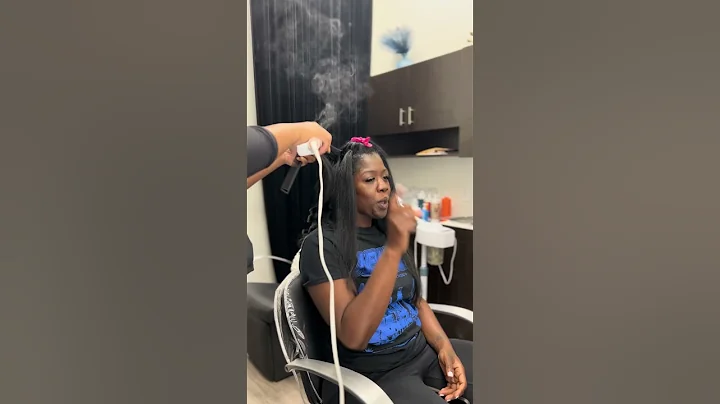 TESTING MY NEW T3 CURLING IRON: #sewinhair #shorts #hairtips #healthyhair #silkystraight #curling