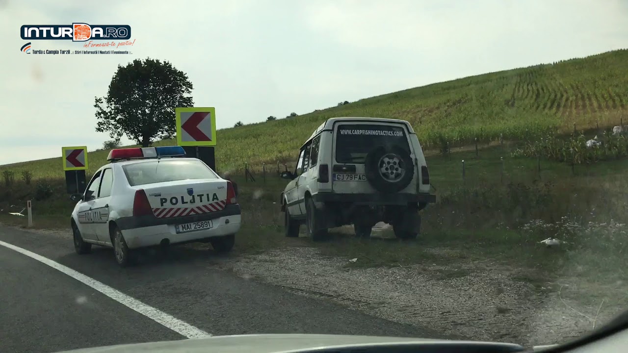 Accident Rutier La Mărtinești Jud Cluj Youtube