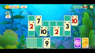 Level 2166 Walkthrough | Undersea Solitaire Tripeaks [June 2023] screenshot 5
