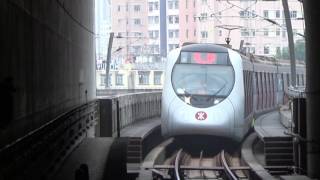 不載客列車 D357-D358 駛經元朗站二號月台