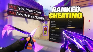 I Tested Valorant CHEATS In Ranked🏆... (INSANE Results)