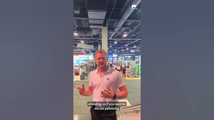 Pack Expo Las Vegas 2025 🚀 Meet Rocketfarm & Discover Cobot Palletizing! #shorts