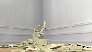 Blender Building Collapse | Physics Test