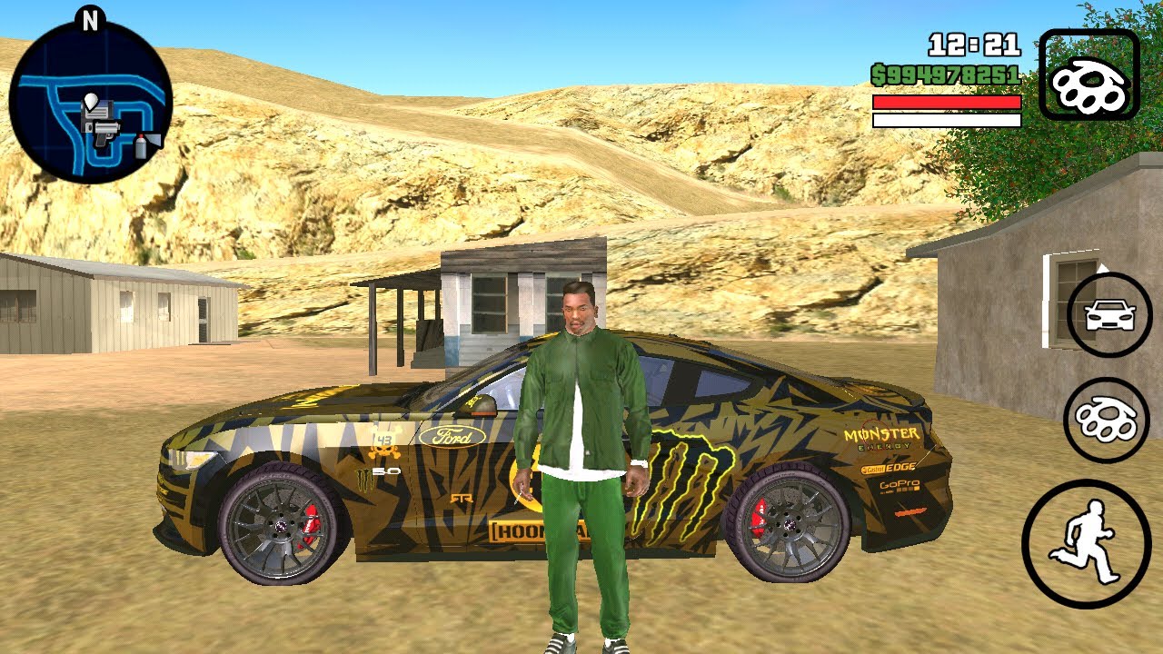 GTA SA Android Car Mod - YouTube
