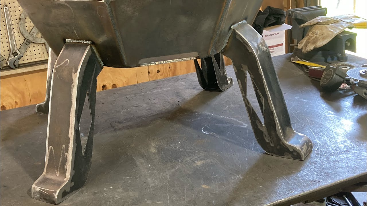 Easy diy metal legs YouTube