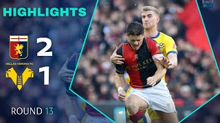 Genoa - Hellas Verona 2-1 Highlights Serie A 2024-25 Genoa Verona
