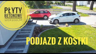 Chodnik z Płyt betonowych | Podjazd pod auta i opaska z kostki brukbet brukarzyoutube CATCHSHIFT