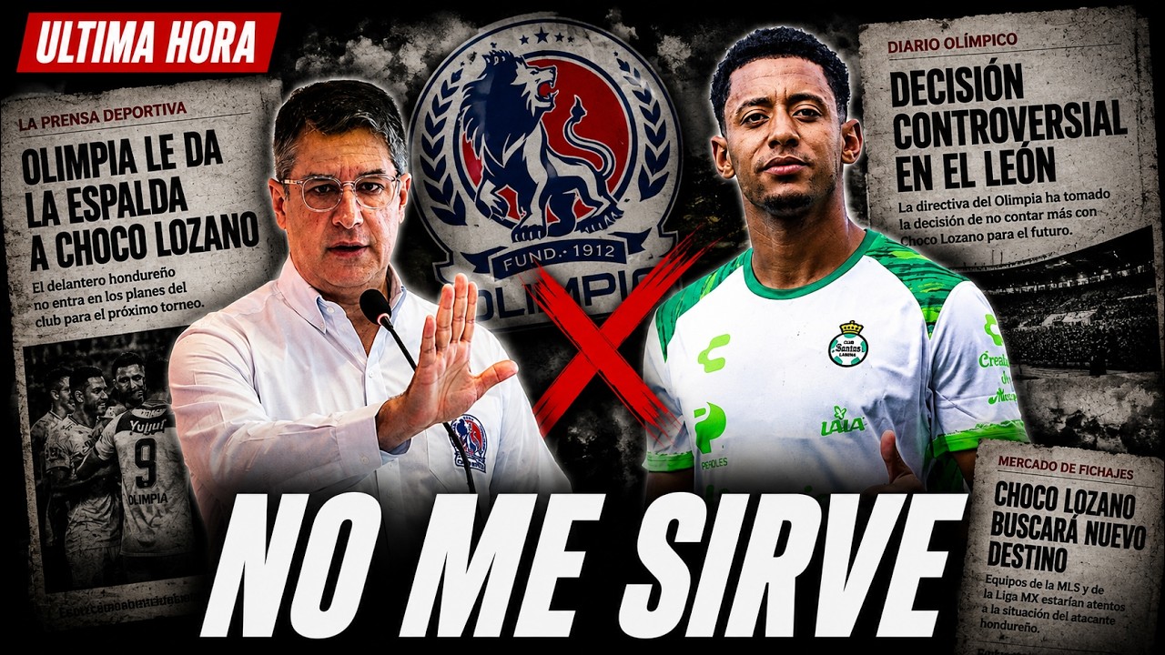 Choco Lozano y Olimpia: la decisión que sacude Honduras