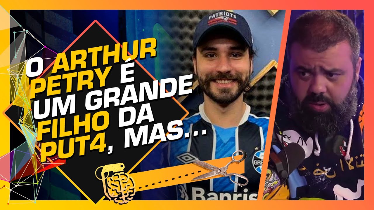 ARTHUR PETRY E IGOR3K FALAM SOBRE MINISTRO! #flowpodcast #arthurpetry