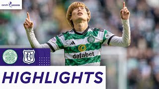 Celtic 3-0 Dundee | Furuhashi Heads Home To Help Celtic Go Top | cinch Premiership