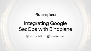 Integrating Google SecOps with Bindplane April 2025