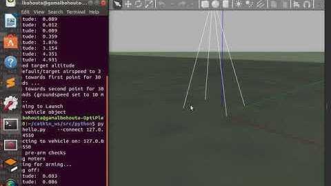 Python and Dronekit