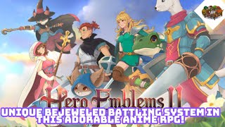 Unique Bejeweled Battling System In This Adorable Anime RPG! | Hero Emblems 2