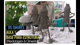 DIY- BASE PARA FAZER OS SMURFS