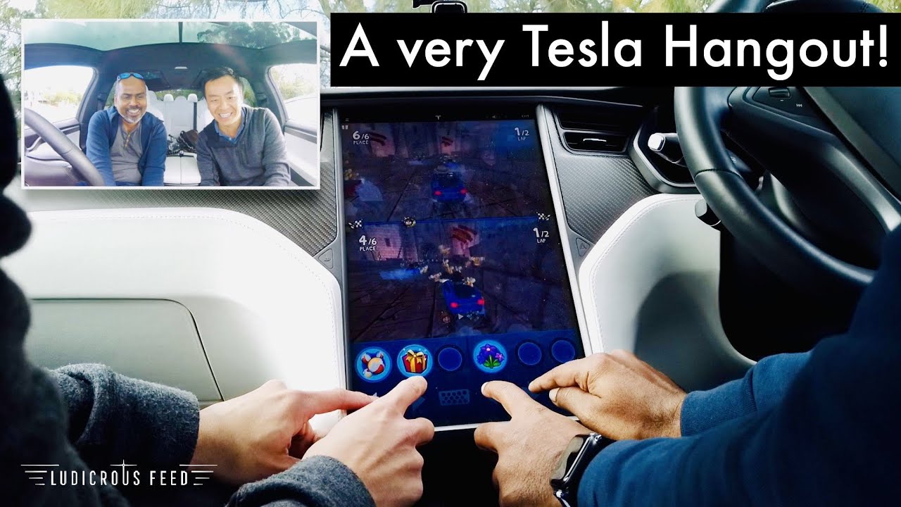 elon gold A Very Tesla Hangout!