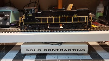 ESU V5 decoder with a Decoder Buddy in an Athearn MP15AC