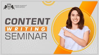 Content Writing Tutorials for Beginners | PG Content Writing Complete Course Training | Henry Harvin Pg Content Writing Course Online Content Writing Training Tutorial Henry Harvin