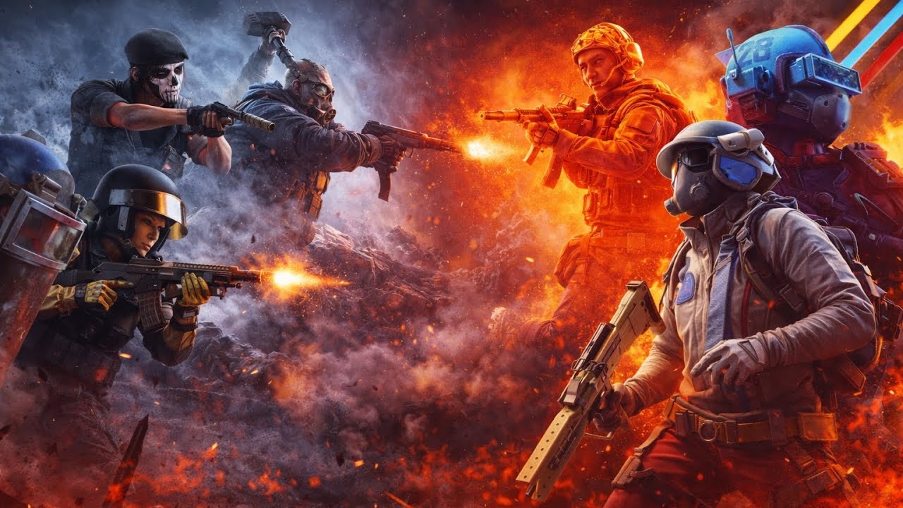 Siege Got A Update|Siege~Arc|MASHUP GAMEPLAY