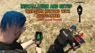 Treasure Hunting with Digiscanner | Qbcore | Installation And Showcase | #fivem