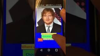 Ed sheeran quiz screenshot 3