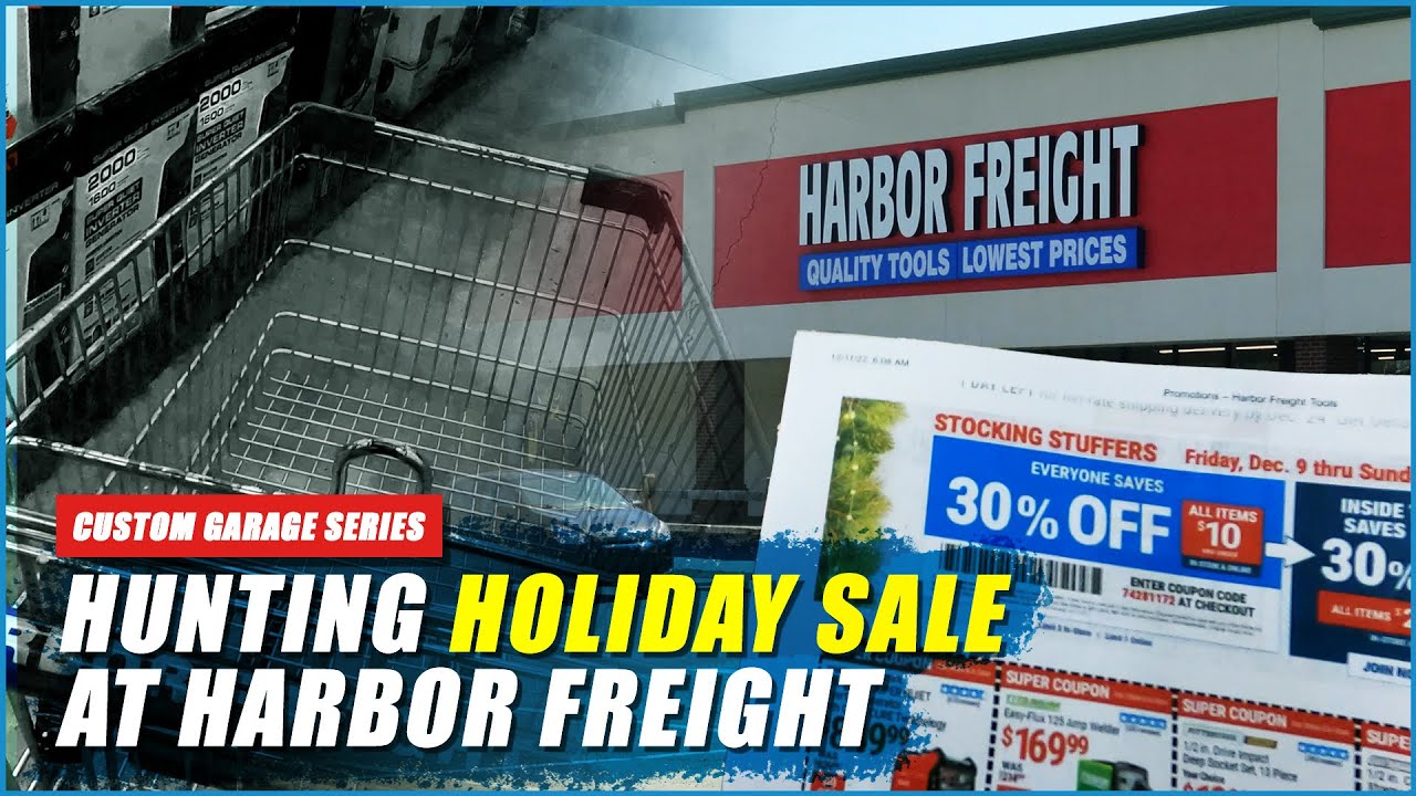 Hunting Holiday Sales At Harbor Freight & Pickups 2022 YouTube
