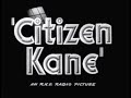 Citizen kane 1941 original trailer  orson welles dorothy comingore  classic dramas