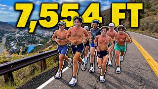 Full 6 MILES STRAIGHT UP A MOUNTAIN 🏔️ Colorado Mines XC Workout Update