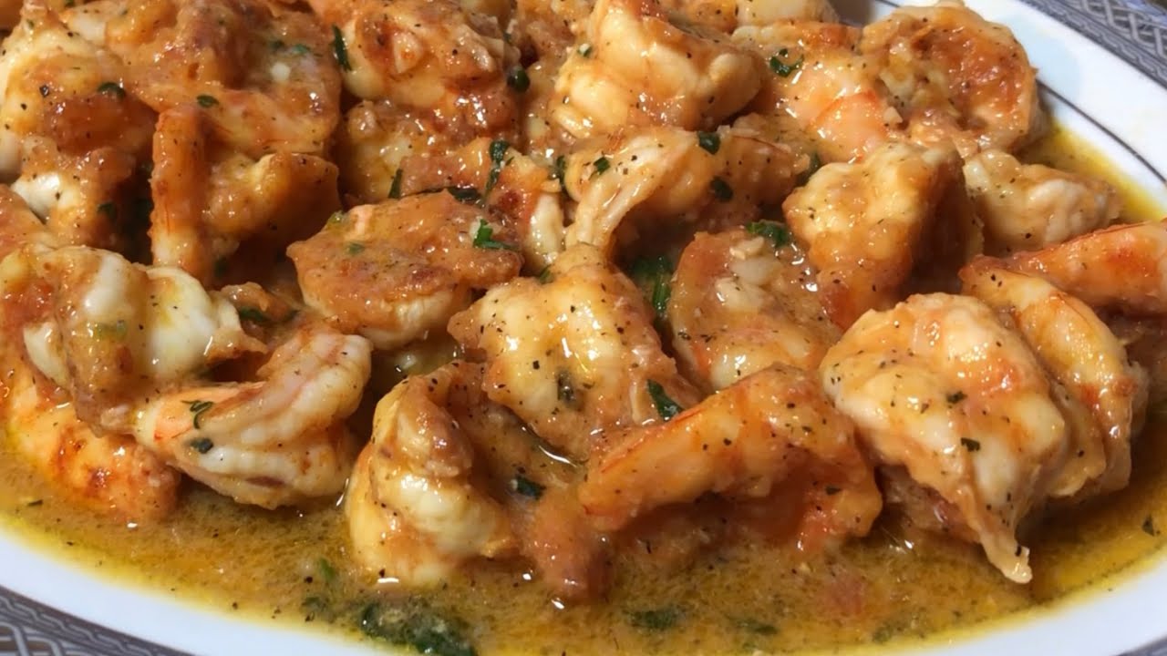 الروبيان او الجمبري هيكون وصفتكم المفضلة لما تجربوه من طعمه وشكله/Amazing Shrimp Scampi Recipe