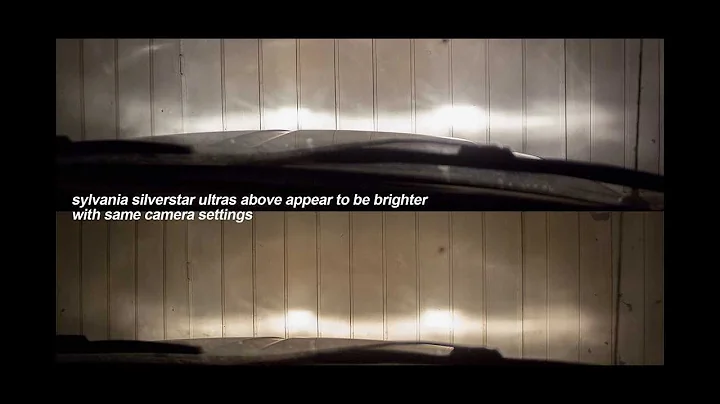 Sylvania Silverstar Ultra vs OEM Headlight Comparison Video ✔