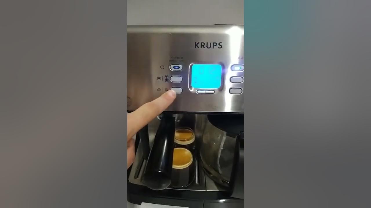 Krups XP2070 Hepsi bir arada Kahve Makinesi kullanımı, espresso yapma