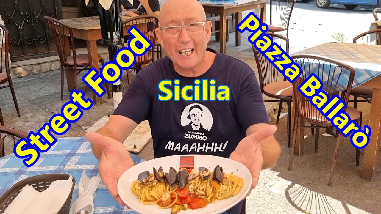 Street food piazza Ballarò - Sicilia