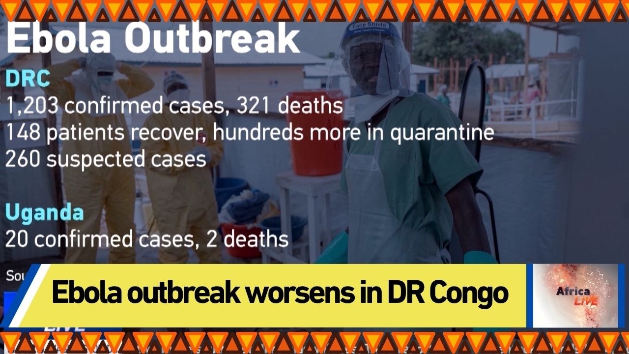 Ebola outbreak worsens in DR Congo