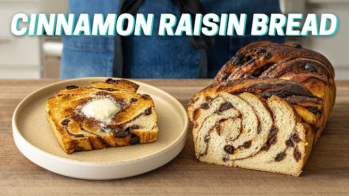 THE BEST CINNAMON RAISIN BREAD with a Twist (liter...