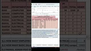 Excel Salary Sheet Project | Sum, Countif, Sumif, Vlookup Full Practice