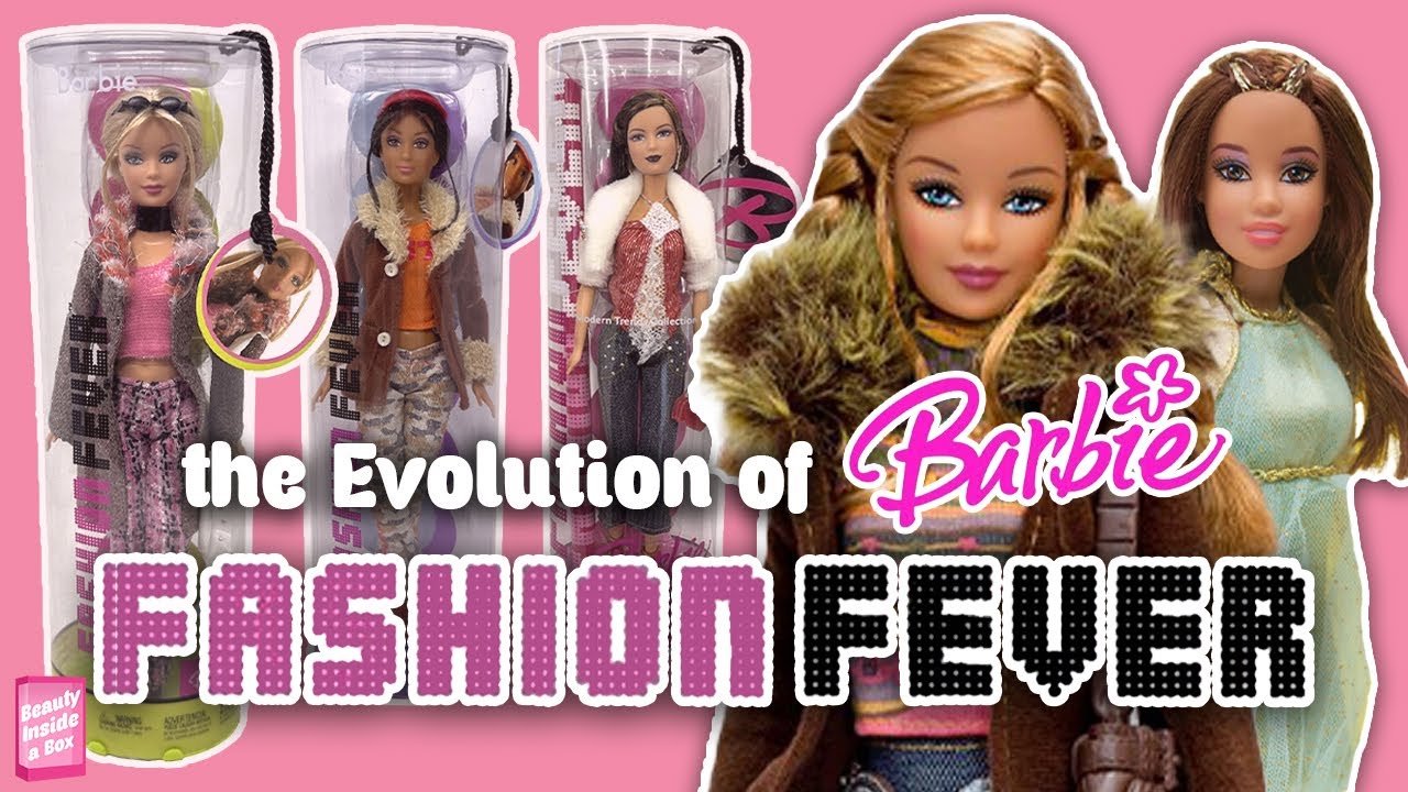 The Evolution of Barbie Fashion Fever!