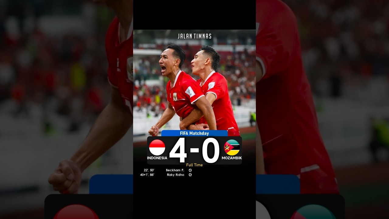 Timnas Indonesia vs Mozambik #shorts #timnasindonesia #mozambique #fifamacthday