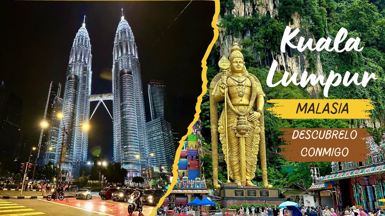 ¡Kuala Lumpur en 24 Horas! 🇲🇾 Batu Caves, Torres Petronas y Secretos Imperdibles!